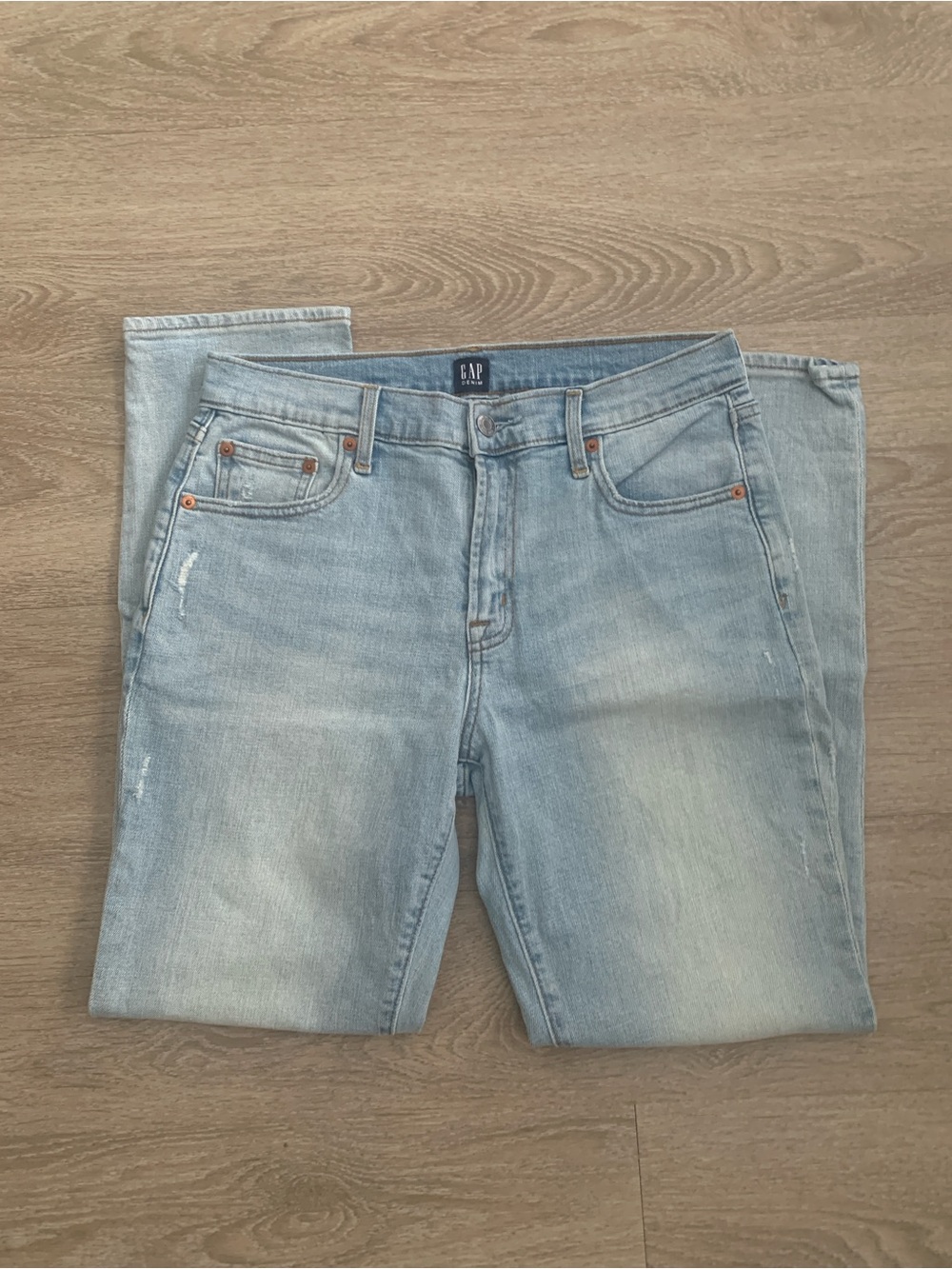 Gap Jeans Light Wash Best Girlfriend Size 27